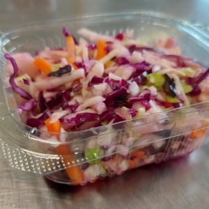 S0 - SALATĂ DE VARZĂ ALBĂ ȘI ROȘIE 100 gr.