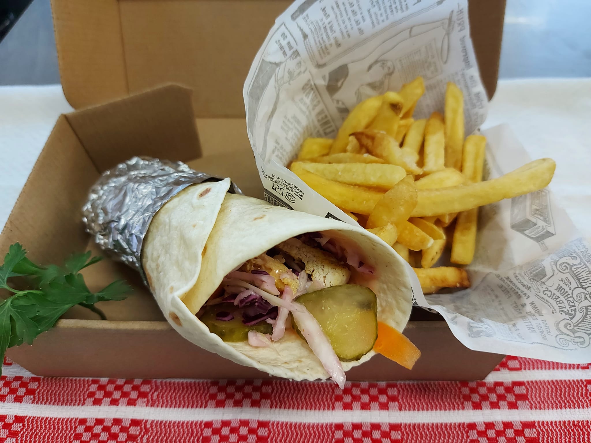 L1 - Lipie (shaorma) cu piept de pui 450 gr.